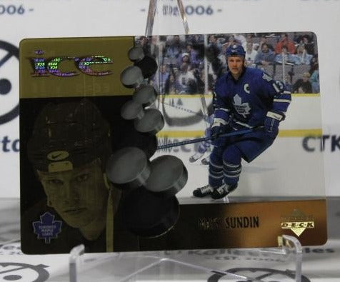 MATS SUNDIN # McD 12 UPPER DECK McDONALD'S 1998-99 TORONTO MAPLE LEAFS NHL HOCKEY TRADING CARD