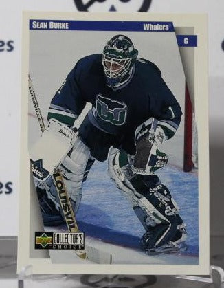 SEAN BURKE # 111 UPPER DECK 1997-98 HOCKEY GOALTENDER HARTFORD WHALERS NHL CARD