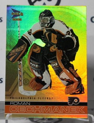 ROMAN CECHMANEK # 28 PACIFIC McDONALD'S 2001-02 HOCKEY GOALTENDER PHILADELPHIA FLYERS CARD