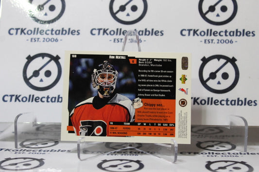 RON HEXTALL # 188 UPPER DECK 1997-98 HOCKEY GOALTENDER PHILADELPHIA FLYERS CARD