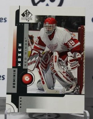 DOMINIK HASEK # 27 SP UPPER DECK 2001-02 HOCKEY NHL GOALTENDER DETROIT RED WINGS CARD