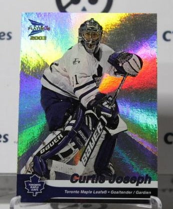 CURTIS JOSEPH # 36 PACIFIC McDONALD'S 2002-03 HOCKEY NHL GOALTENDER TORONTO MAPLE LEAF CARD