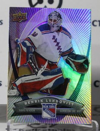 HENRIK LUNDQVIST # 32 UPPER DECK McDONALD'S 2008-09 HOCKEY GOALTENDER NEW YORK RANGERS CARD