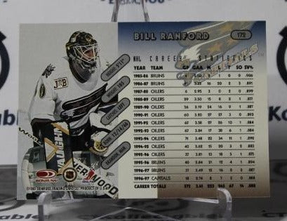 BILL RANFORD # 172 DONRUSS 1997-98 HOCKEY NHL GOALTENDER WASHINGTON CAPITALS CARD