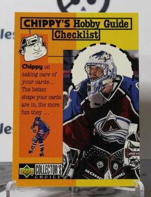1997-98 UPPER DECK PATRICK ROY # 316 HOCKEY GOALTENDER COLORADO AVALANCHE CARD