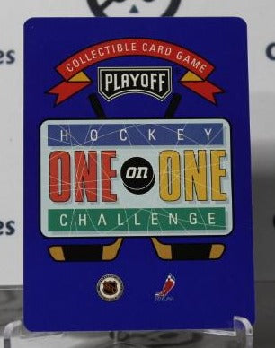 PATRICK ROY # 55 PLAYOFF CORPORATION 1995-96 HOCKEY NHL GOALTENDER MONTREAL CANADIANS CARD