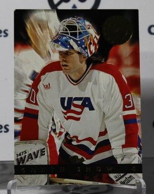 GARTH SNOW # 21 ROOKIE CLASSIC IMAGES 1993-94 HOCKEY GOALTENDER TEAM USA CARD