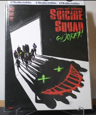 SUICIDE SQUAD GET JOKER # 1 VARIANT BLACK LABEL OVERSIZE NM DC UNIVERSE COMIC BOOK 2021