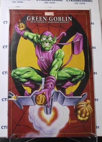THE AMAZING SPIDER-MAN # 76 VARIANT GREEN GOBLIN JOE JUSKO MARVEL COMIC BOOK NM 2021