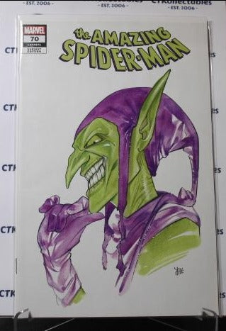 THE AMAZING SPIDER-MAN # 70 VARIANT GREEN GOBLIN MARVEL COMIC BOOK NM 2021