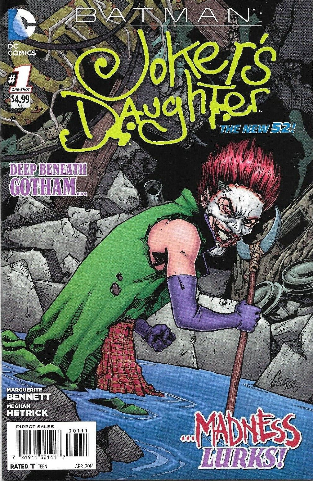 JOKER'S DAUGHTER # 1 BATMAN DC COMICS COMIC BOOK 2014