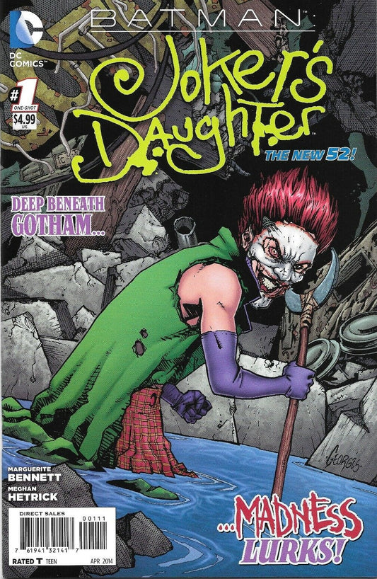 JOKER'S DAUGHTER # 1 BATMAN DC COMICS COMIC BOOK 2014