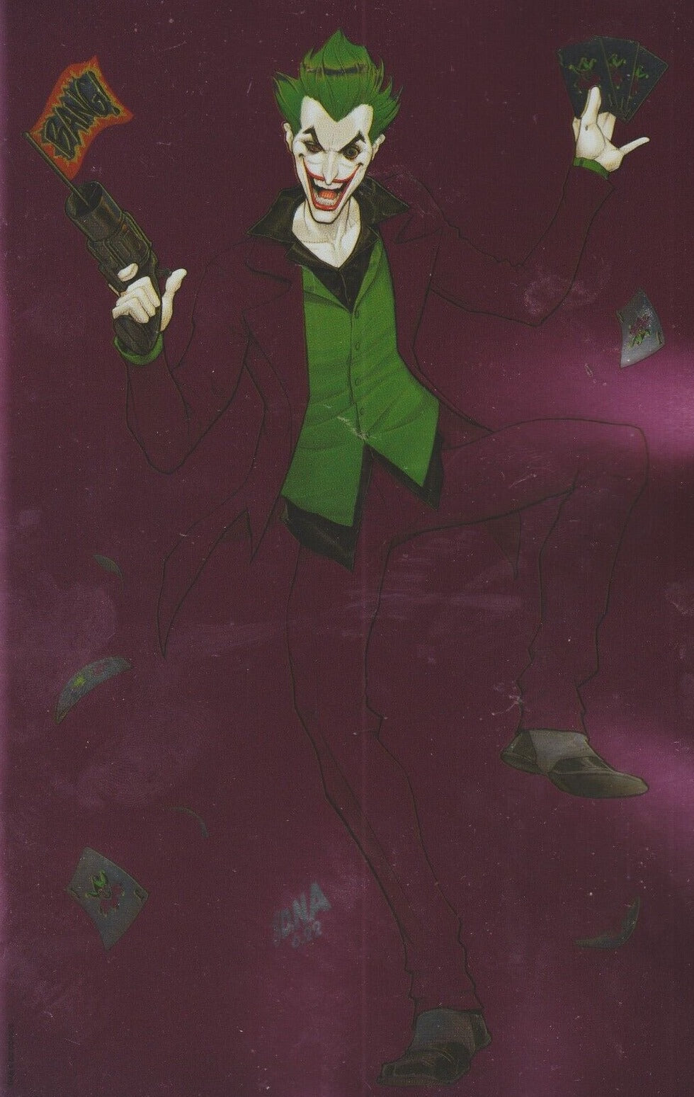 JOKER THE MAN WHO STOPPED LAUGHING #1 MADNESS FOIL VARIANT DC COMICS 2022
