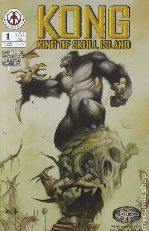 KONG KING OF SKULL ISLAND # 1 VARIANT AAM / MARKOSIA COMIC BOOK 2007