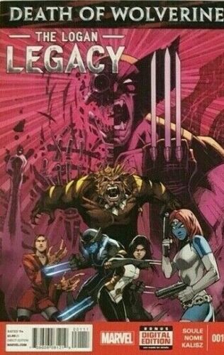 DEATH OF WOLVERINE THE LOGAN LEGACY # 001 MARVEL COMICS NM 2014