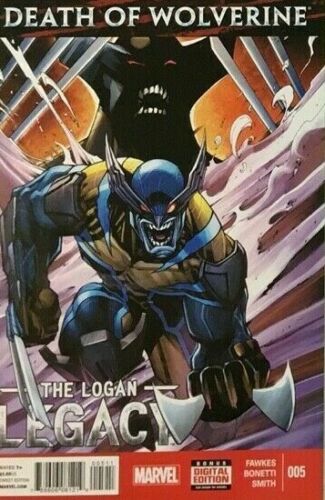 DEATH OF WOLVERINE THE LOGAN LEGACY # 005 MARVEL COMICS NM 2015
