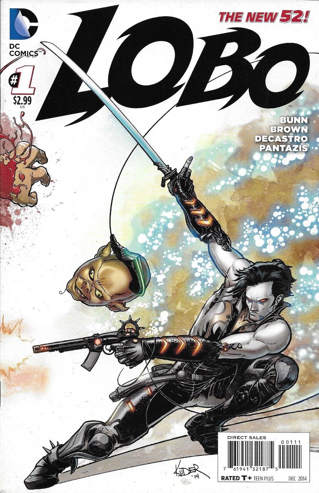 LOBO #1 THE NEW 52 DC COMICS COMIC BOOK MATURE READING 2014