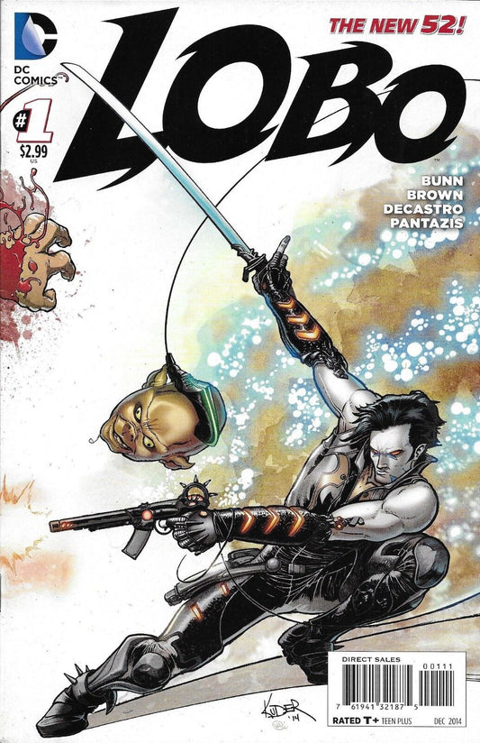 LOBO #1 THE NEW 52 DC COMICS COMIC BOOK MATURE READING 2014