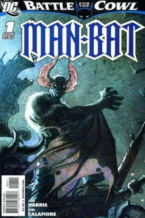 MAN-BAT # 1 BATTLE FOR THE COWL DC COMIC BOOK 2009