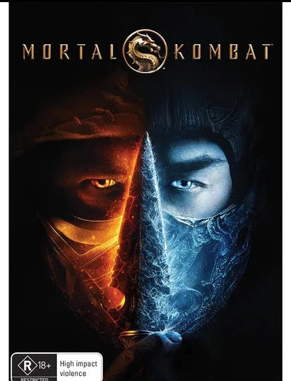 2021 MORTAL KOMBAT MOVIE DVD PREOWNED