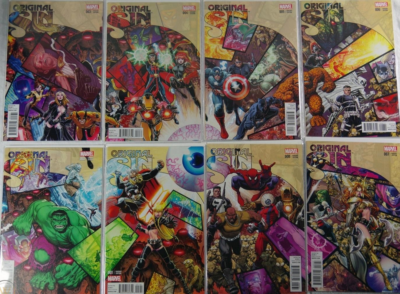 ORIGINAL SIN # 003 VARIANT EDITION NM MARVEL COMICS 2014