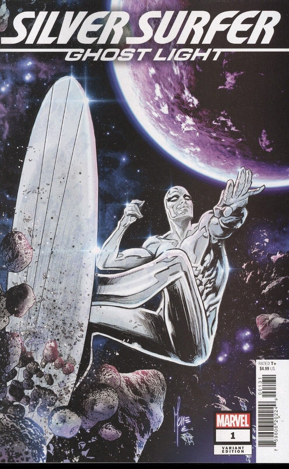 SILVER SURFER GHOST LIGHT # 1 VARIAIT EDITION MARVEL NM COMIC BOOK 2023