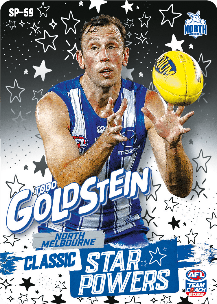 2022 AFL Teamcoach Star Powers Jy Simpkin SP-60 CODE UNUSED