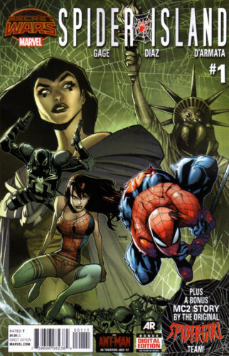 SPIDER ISLAND # 1 MARVEL COMICS NM COMIC BOOK 2015