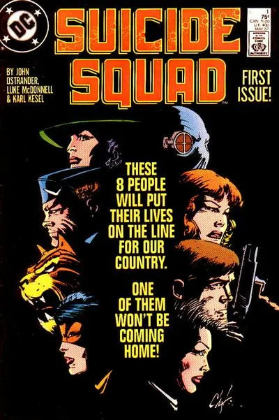 SUICIDE SQUAD # 1 FIRST ISSUE DC COMIC BOOK 1987