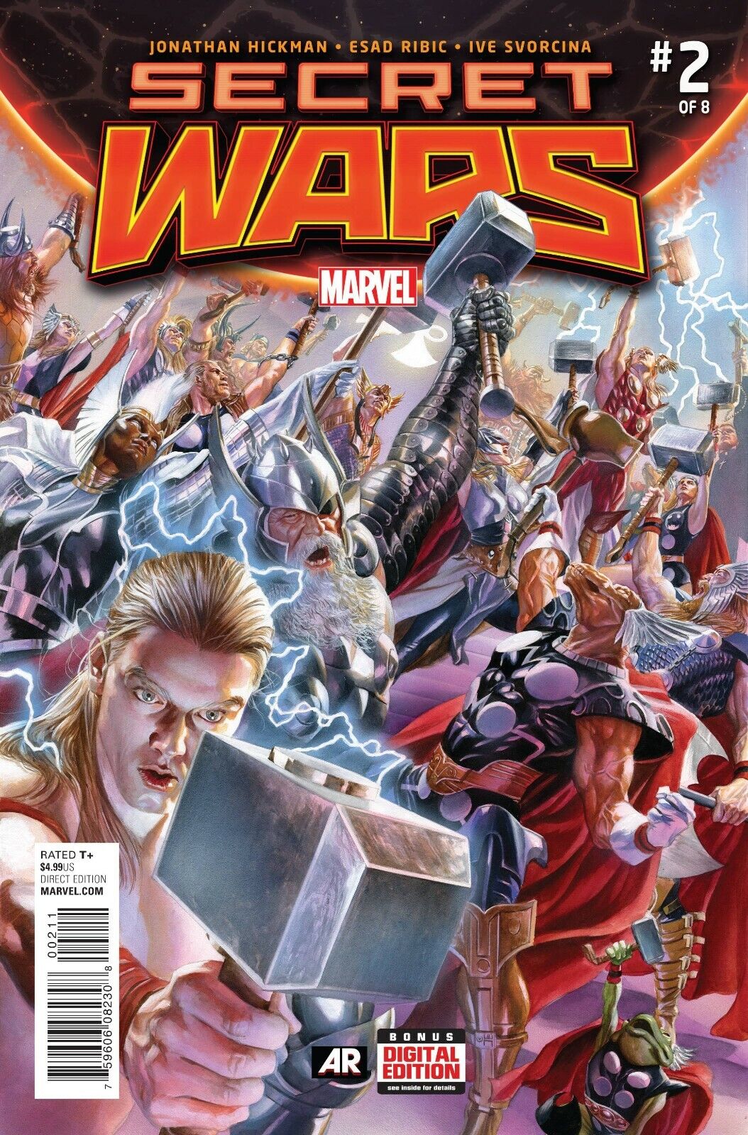 SECRET WARS # 2 MARVEL COMIC BOOK 1st App GOD EMPEROR DOOM NM 2015