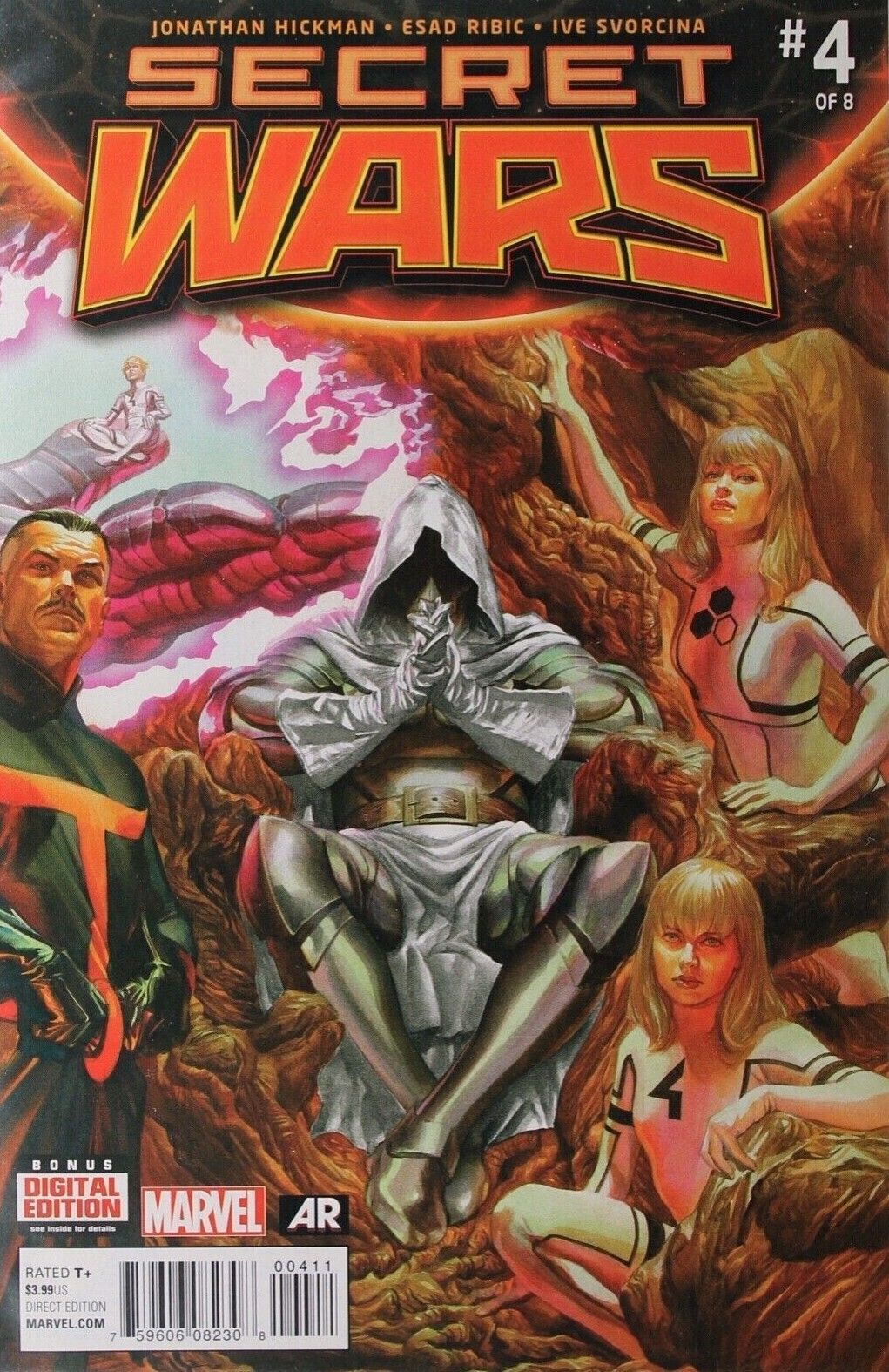 SECRET WARS # 4 MARVEL NM COMIC BOOK 2015