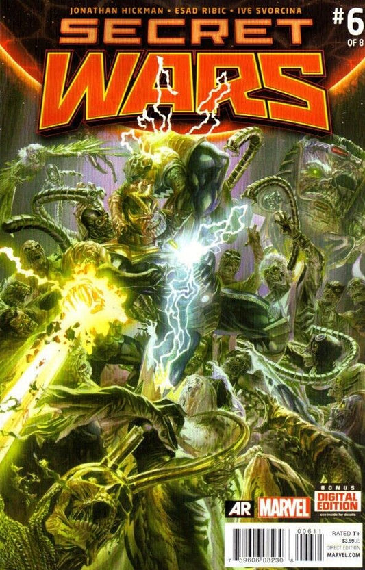 SECRET WARS # 6 MARVEL NM COMIC BOOK 2015