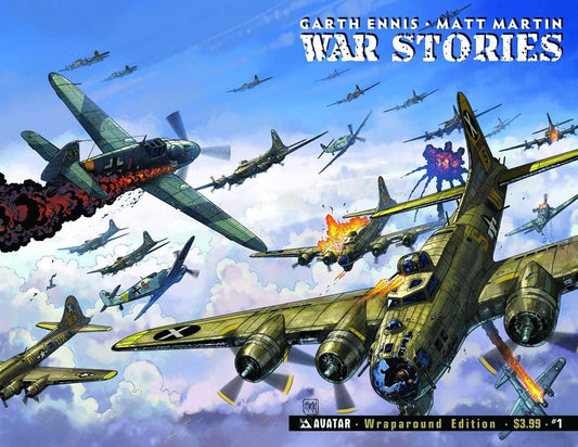 WAR STORIES # 1 VARIANT WRAPAROUND COVER AVATAR COMIC BOOK WAR 2014