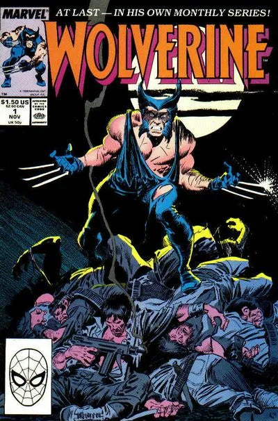 WOLVERINE # 1 MARVEL COMICS 1988
