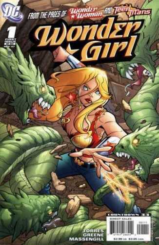 WONDER GIRL # 1 NM FIRST ISSUE DC COMIC BOOK 2007
