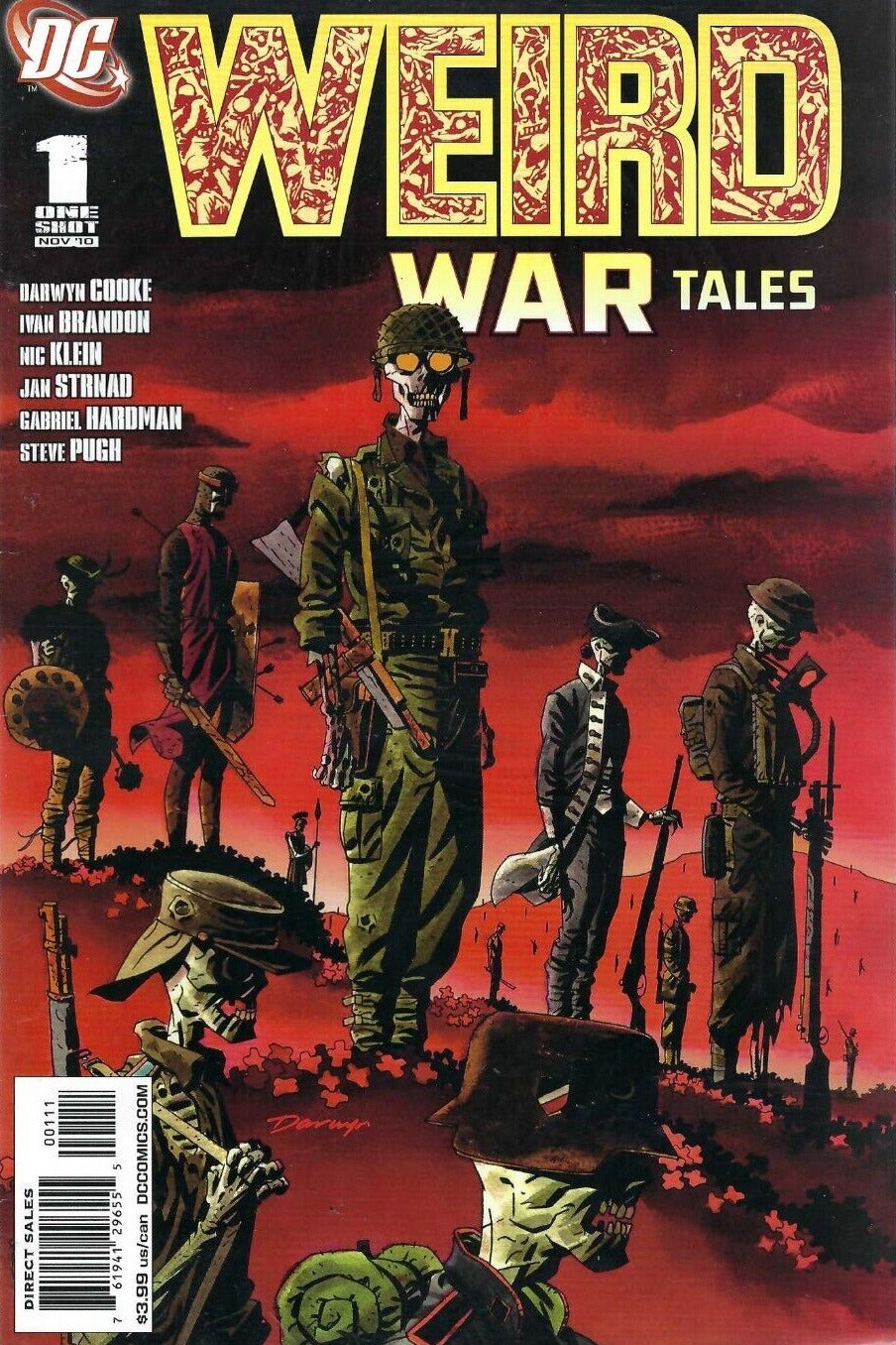 WEIRD WAR TALES # 1 DC WAR COMIC BOOK HORROR 2010