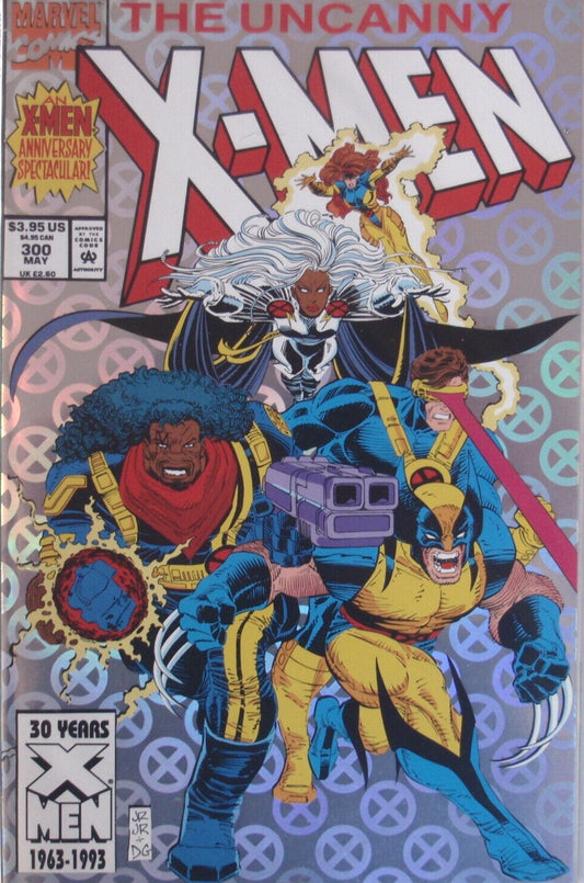 THE UNCANNY X-MEN # 300 VARIANT FOIL COVER MARVEL COMICS NM 1993