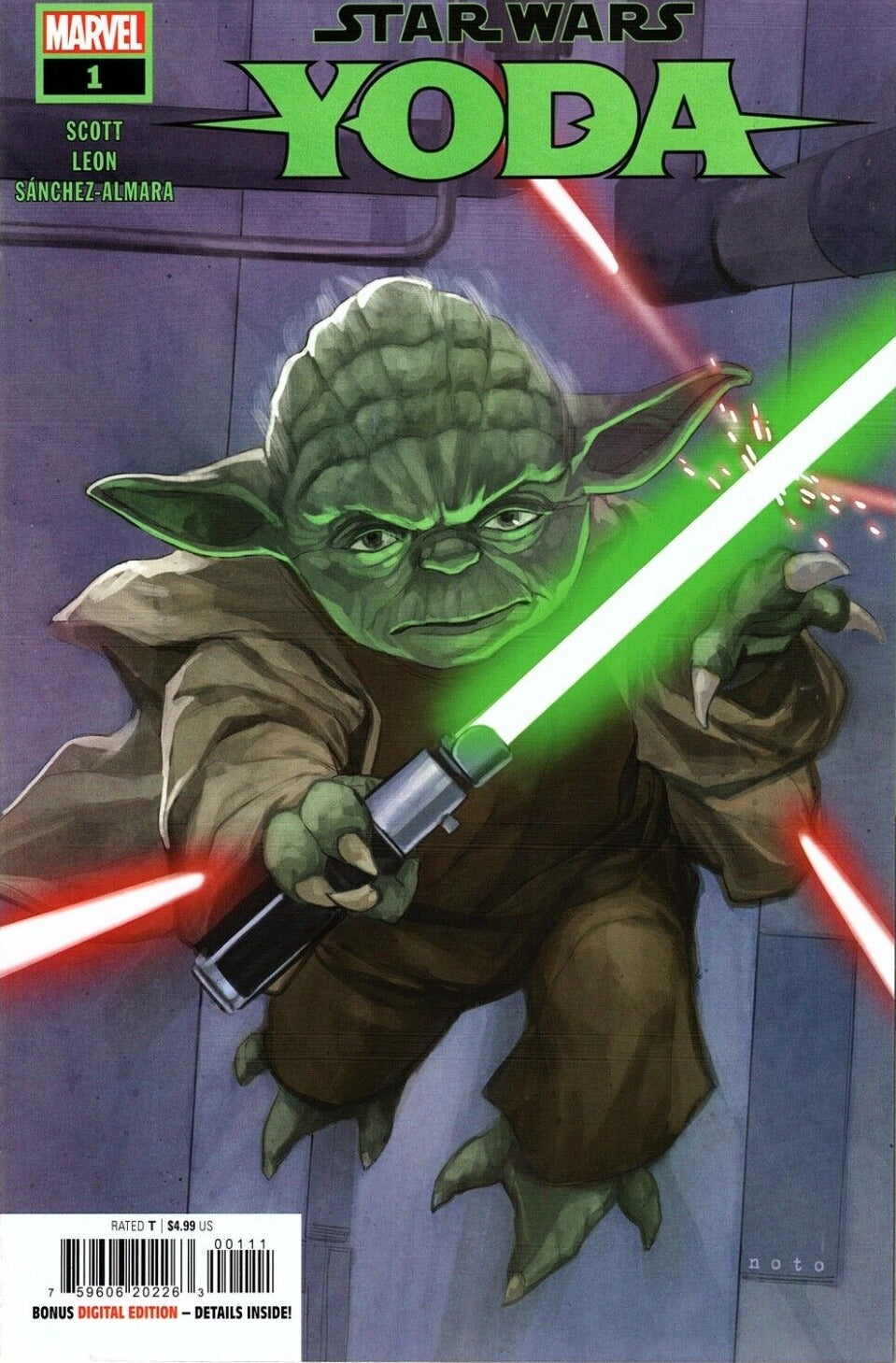 STAR WARS YODA # 1 MARVEL COMIC BOOK 2023