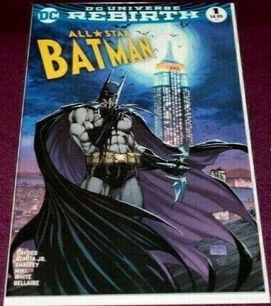 ALL STAR BATMAN # 1 VARIANT TURNER COVER DC UNIVERSE REBIRTH 2019