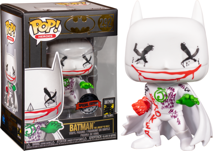 Batman the Joker Is Wild 80th Anniversary #292 Funko POP! Heroes