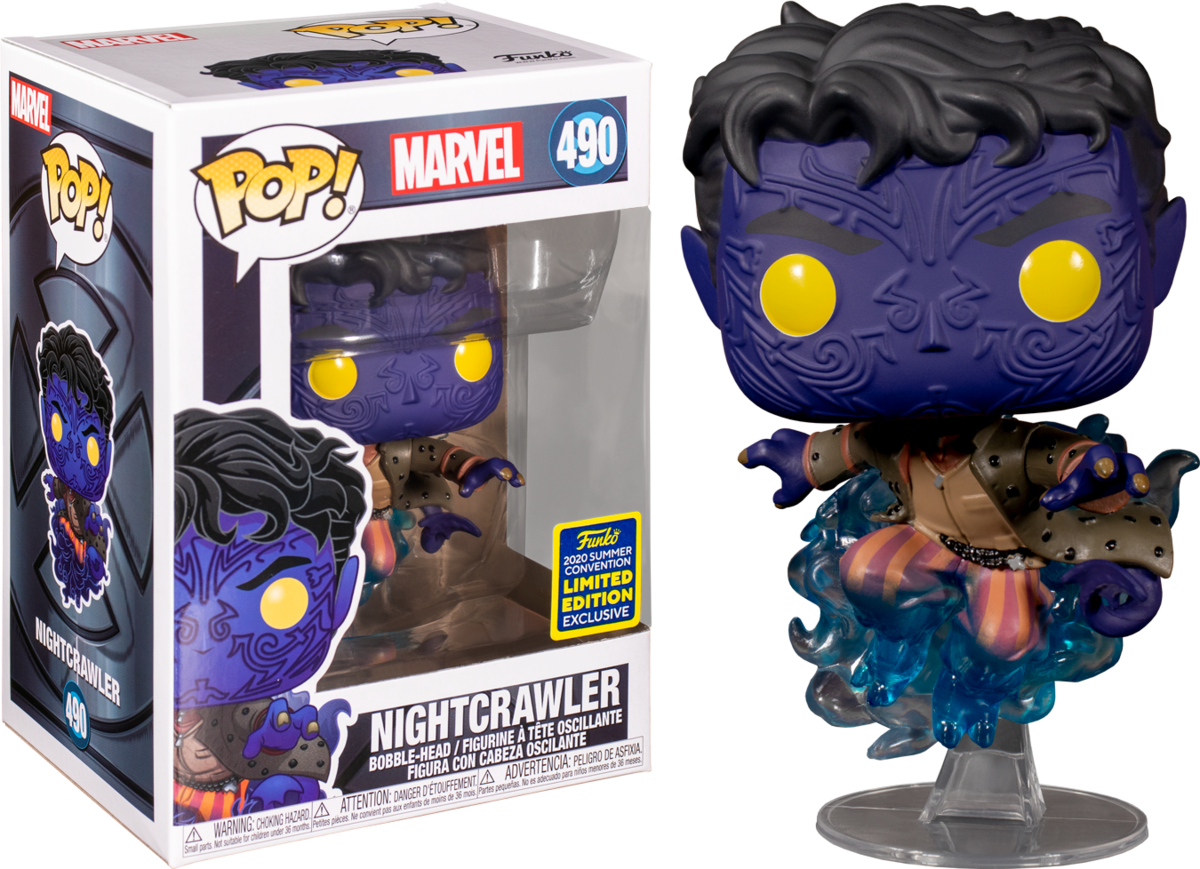 NightCrawler #490 Marvel (X-men) 2020 SDCC Exclusive Funko Pop!