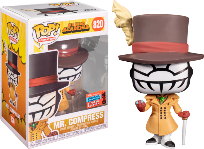 Mr Compress- MY Hero Academia 2020 NYCC Funko Pop! Vinyl