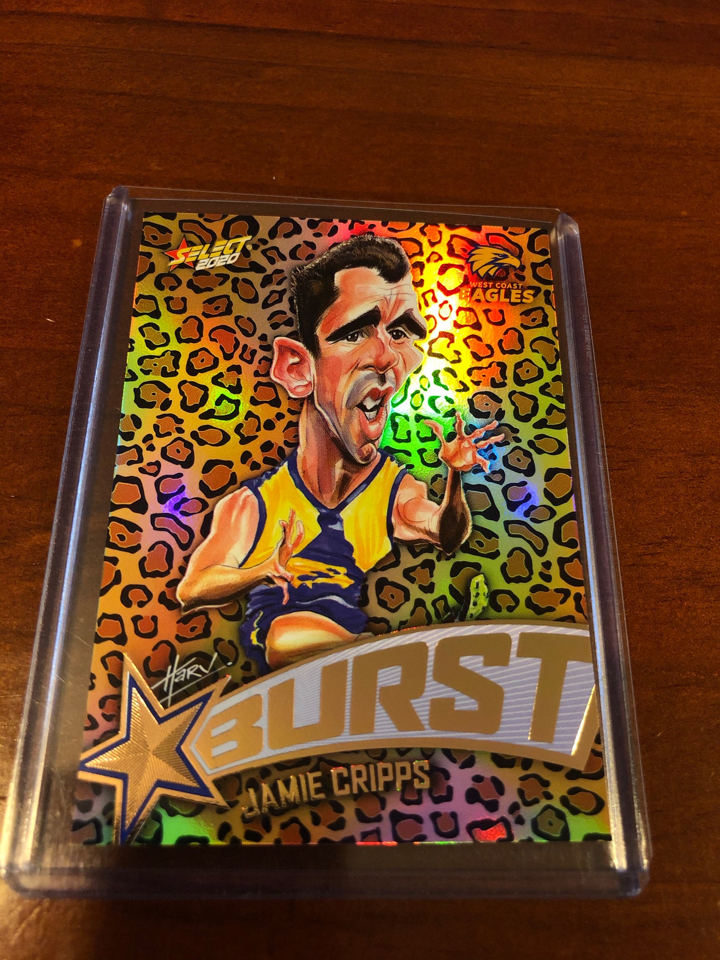 Jamies Cripps Leopard Starburst SBL65 2020 Select Footy Stars