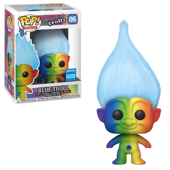 Blue Troll #06 Funko Wondrous CON POP VINYL RARE