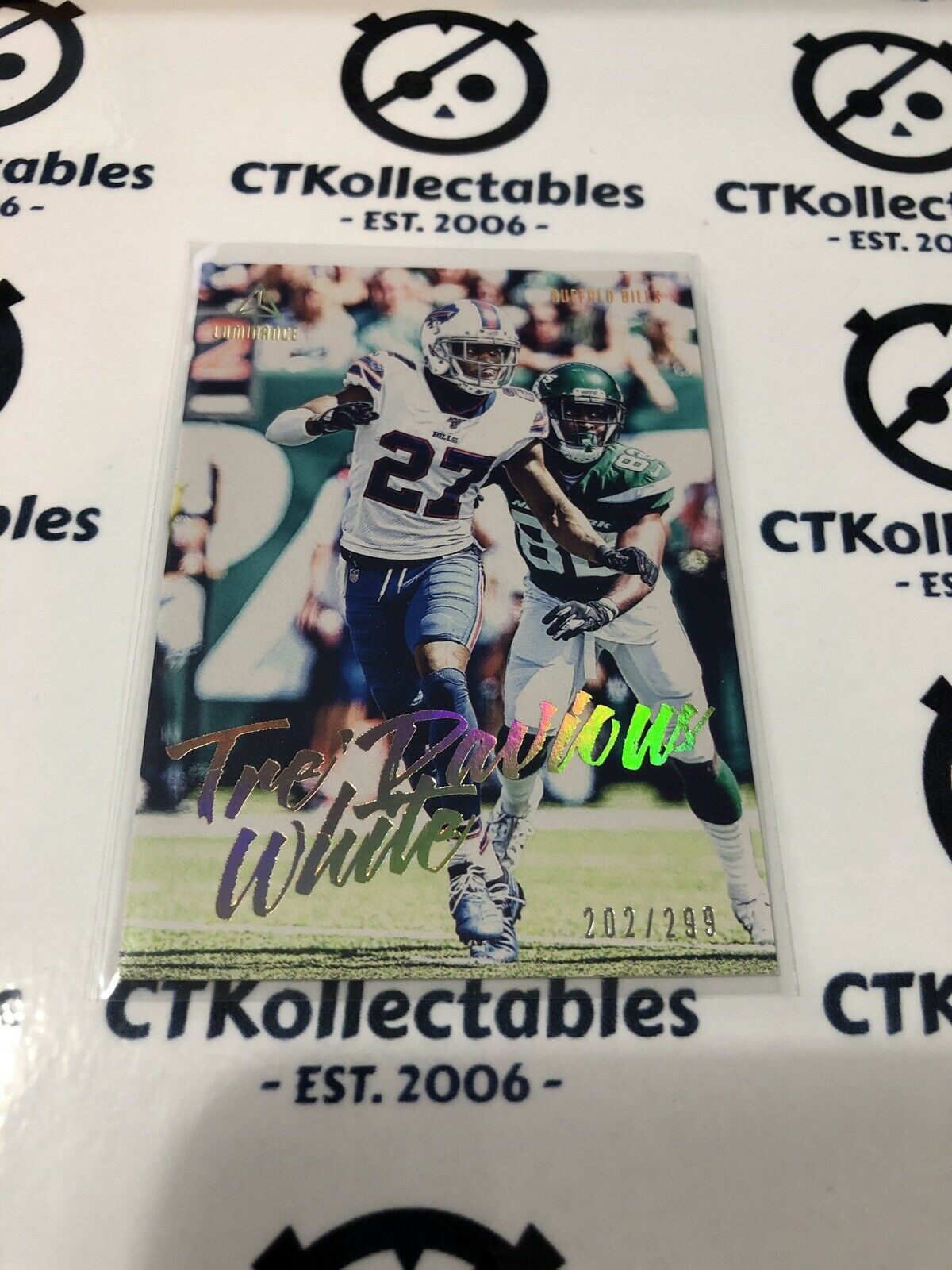 2020 NFL Luminance #19 TreDavious White #202/299 Bills