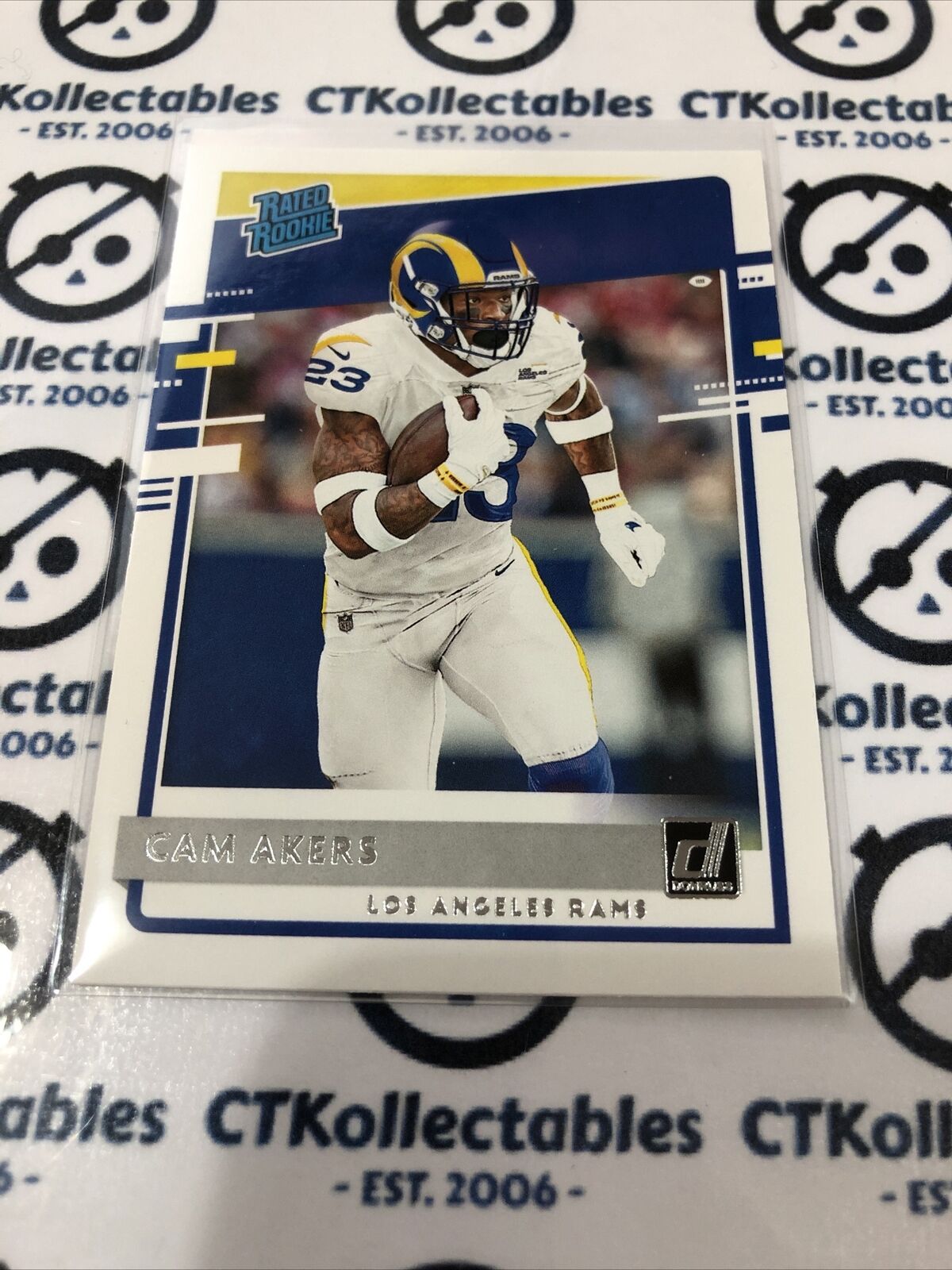 2020 NFL Donruss Cam Akers Rated Rookie #325 Rams RC
