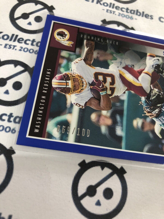 2020 NFL Panini SCORE Derrius Guice Showcase #069/100 Washington