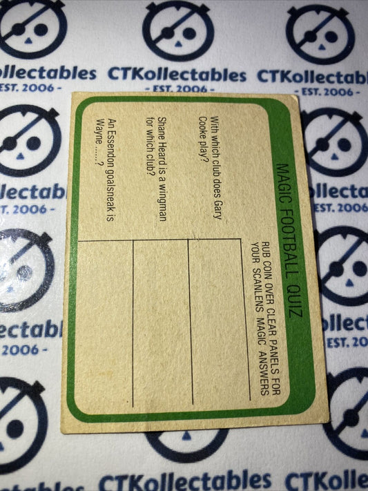 1979 Scanlens VFL Ian Dunstan #3 Of 156 Footscray