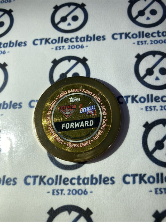 2008 Topps AFL Chipz Scott Lucas Gold Poker Chip