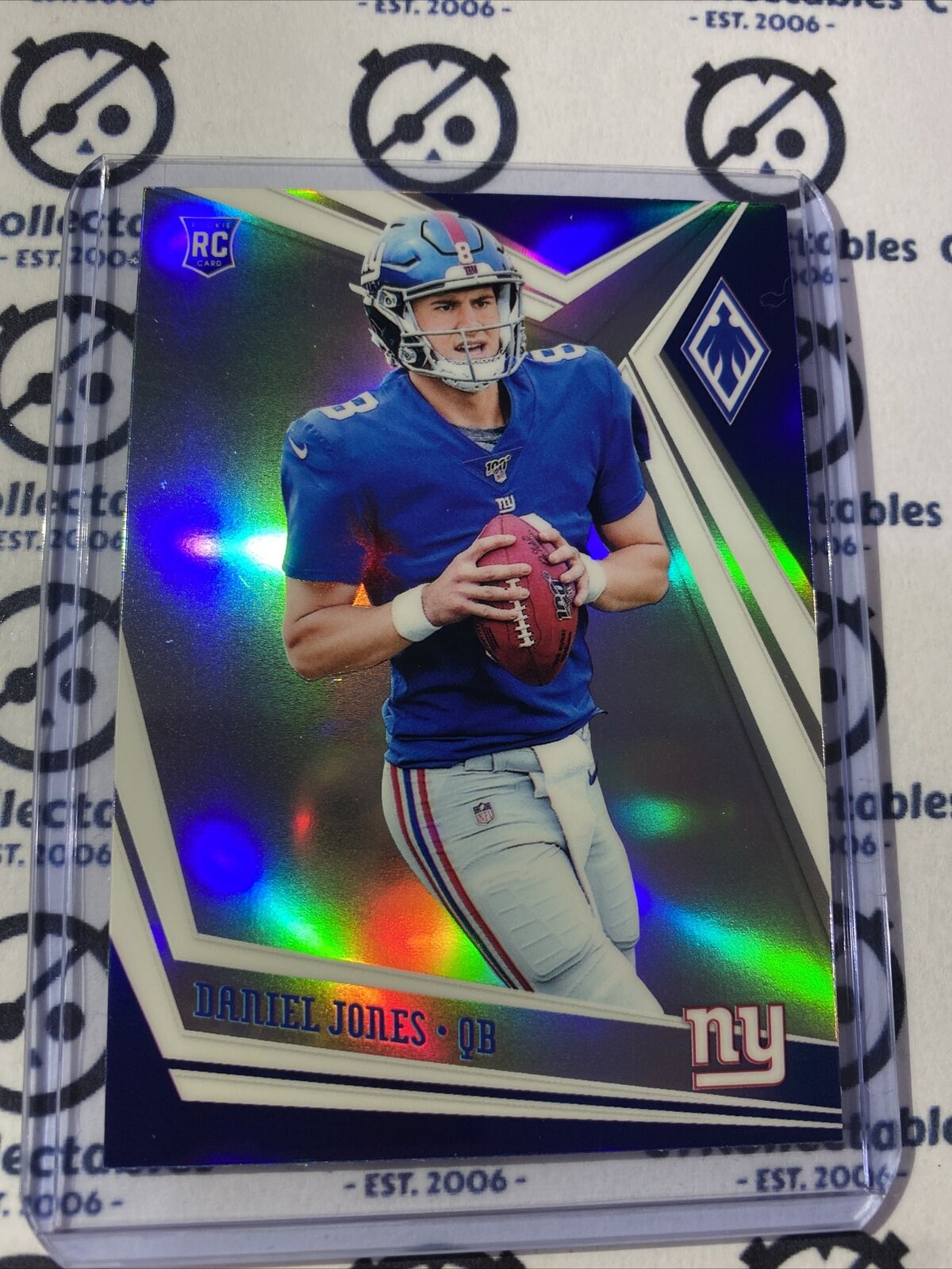 2019 NFL Panini Phoenix Daniel Jones RC #102 Silver Giants
